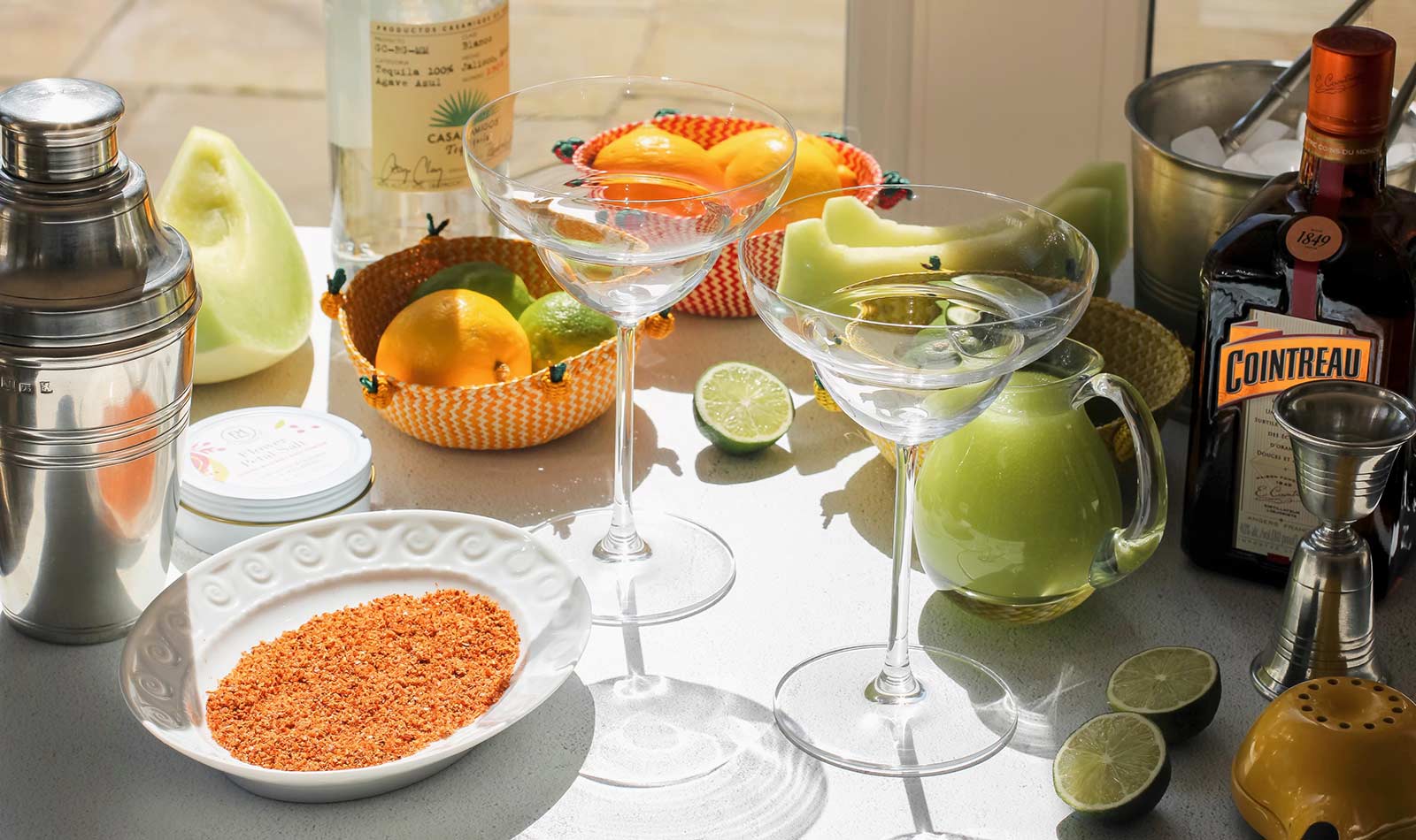 Honeydew Margarita to Celebrate Cinco de Mayo