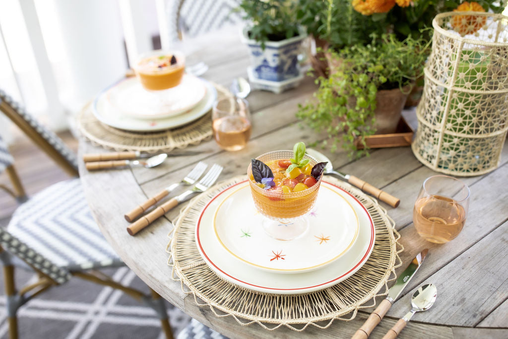 Gazpacho - flavorful and colorful!