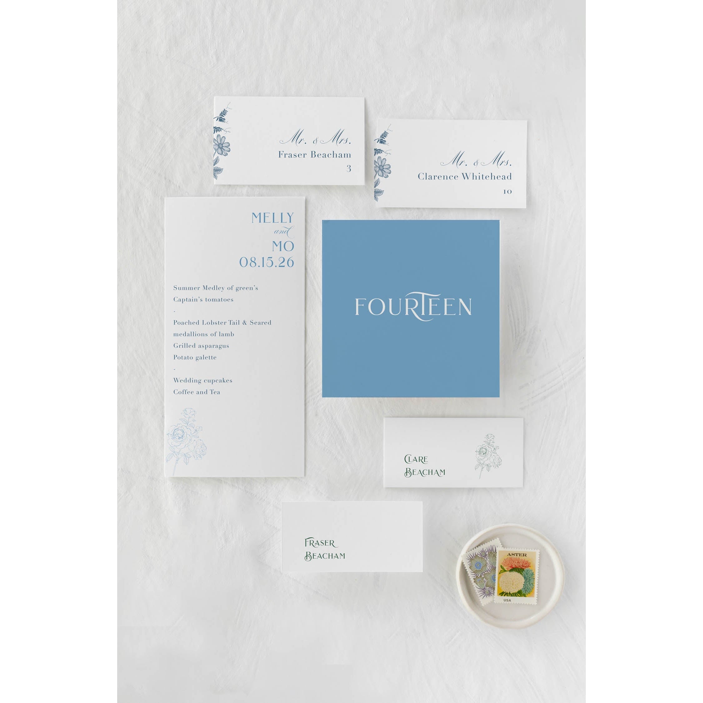 Semi-Bespoke Menu-Bespoke Designs
