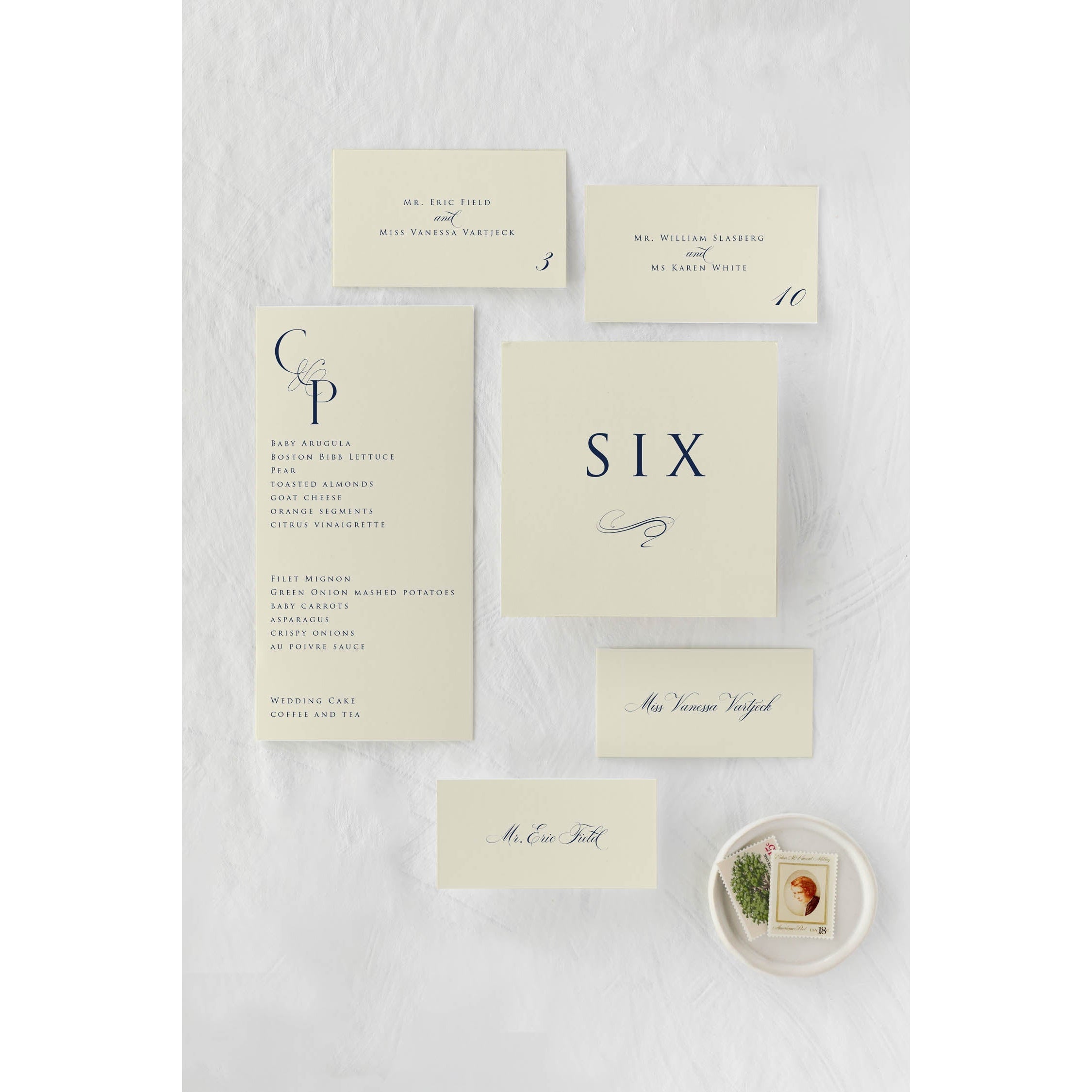 Semi-Bespoke Menu-Bespoke Designs