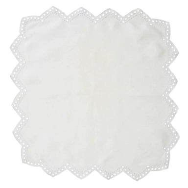 Tapestry Napkins, White, Set of 4-Bespoke Designs