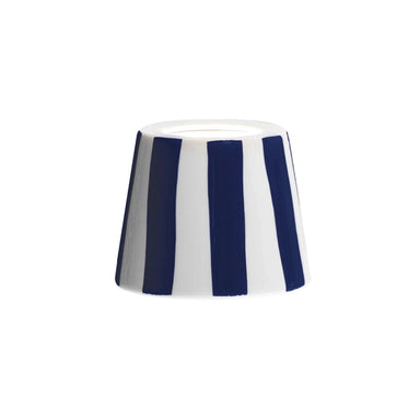Lido Ceramic Striped Lamp Shade-Bespoke Designs