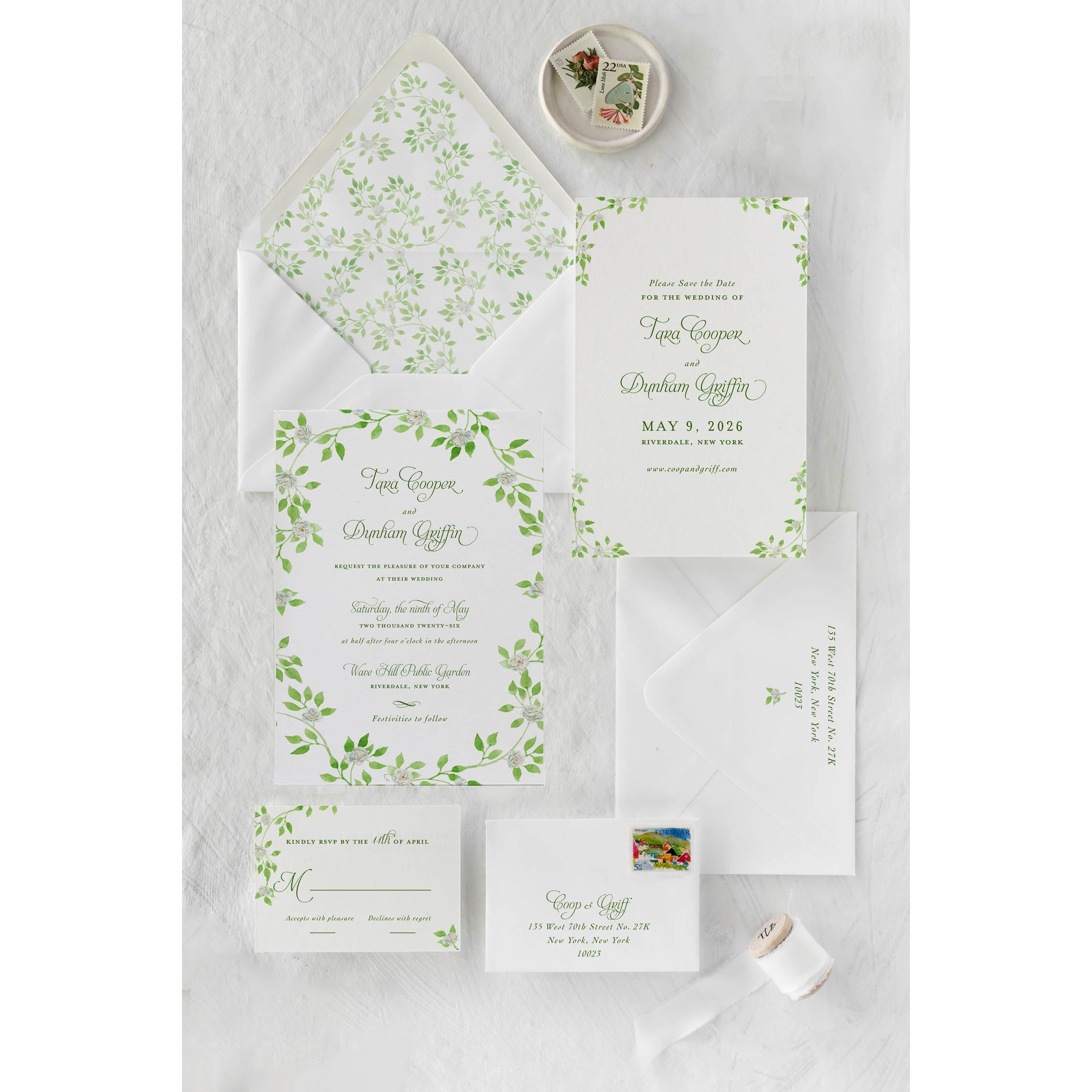 Semi-Bespoke Wedding Invitation-Bespoke Designs