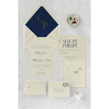 Semi-Bespoke Wedding Invitation-Bespoke Designs