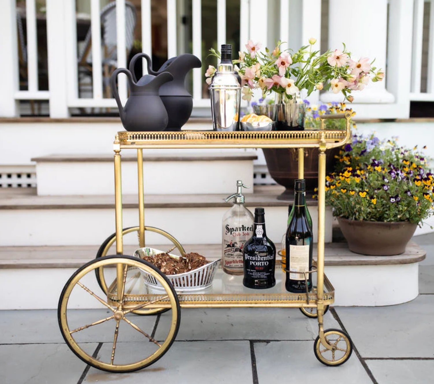 Bar cart - up your game, baby!