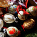 Austrian Eggs with Grosgrain Ribbon Winter Ornaments-Bespoke Designs