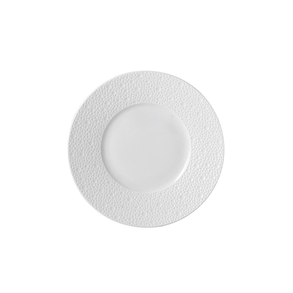 Bernardaud Ecume White Bread & Butter Plate-Bespoke Designs