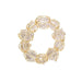 Crystal Bauble Napkin Rings, Gold, Set of 4-Bespoke Designs