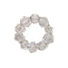 Crystal Bauble Napkin Rings, Silver, Set of 4-Bespoke Designs