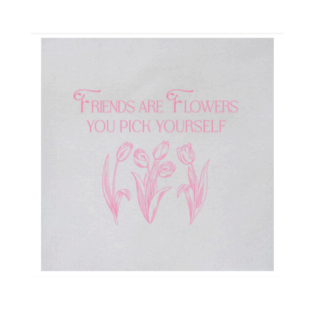 Friends Are Flowers Cocktail Napkin Pack