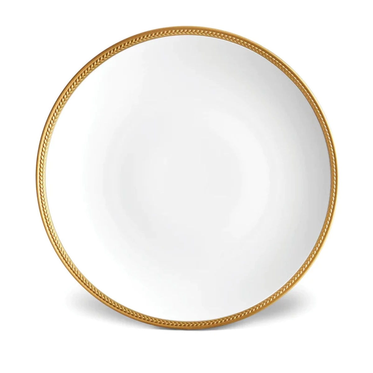 L'objet Soie Tressee Gold Charger Plate-Bespoke Designs
