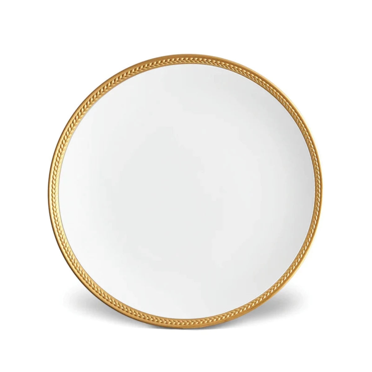 L'objet Soie Tressee Gold Dinner Plate-Bespoke Designs