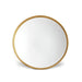 L'objet Soie Tressee Gold Soup Plate-Bespoke Designs
