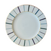 Marie Daâge Berlingot Rim Dinner Plate - Prune, Greens, Blue-Bespoke Designs