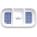 Navy Gingham 3 Section Melamine Serving Tray-Bespoke Designs