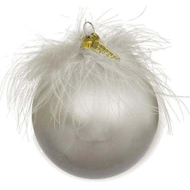 Plumes Ornament, Silver Matte-Bespoke Designs