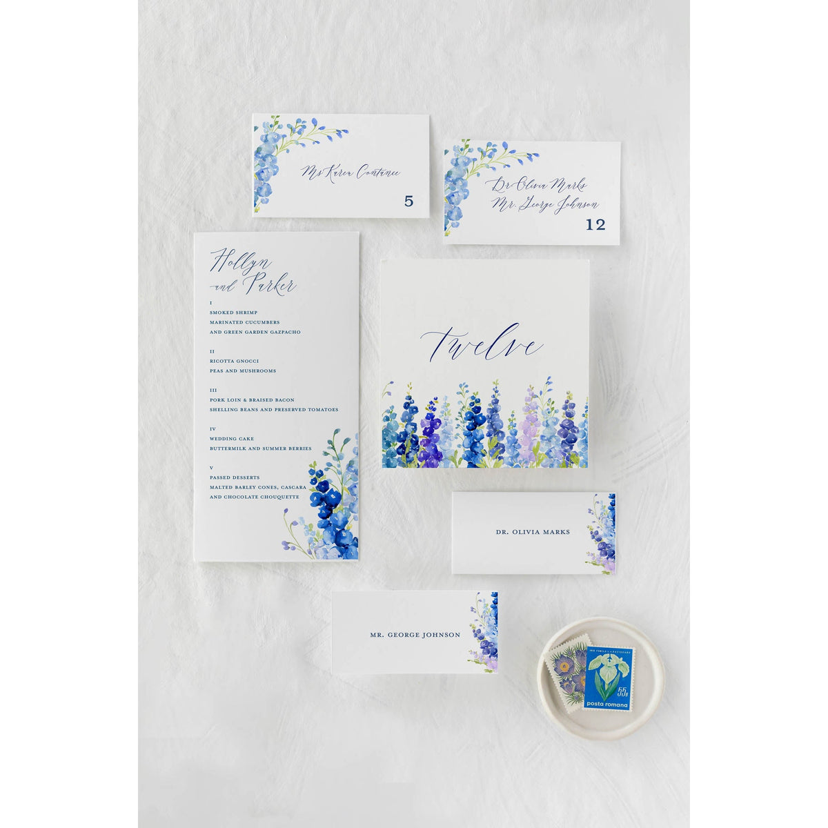 Semi-Bespoke Table Numbers — Bespoke Designs