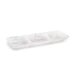White Swirl 3 Part Tray, Medium-Bespoke Designs