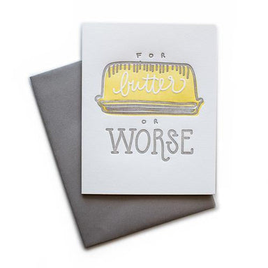 Belle and Union For Butter or Worse Card-Bespoke Designs