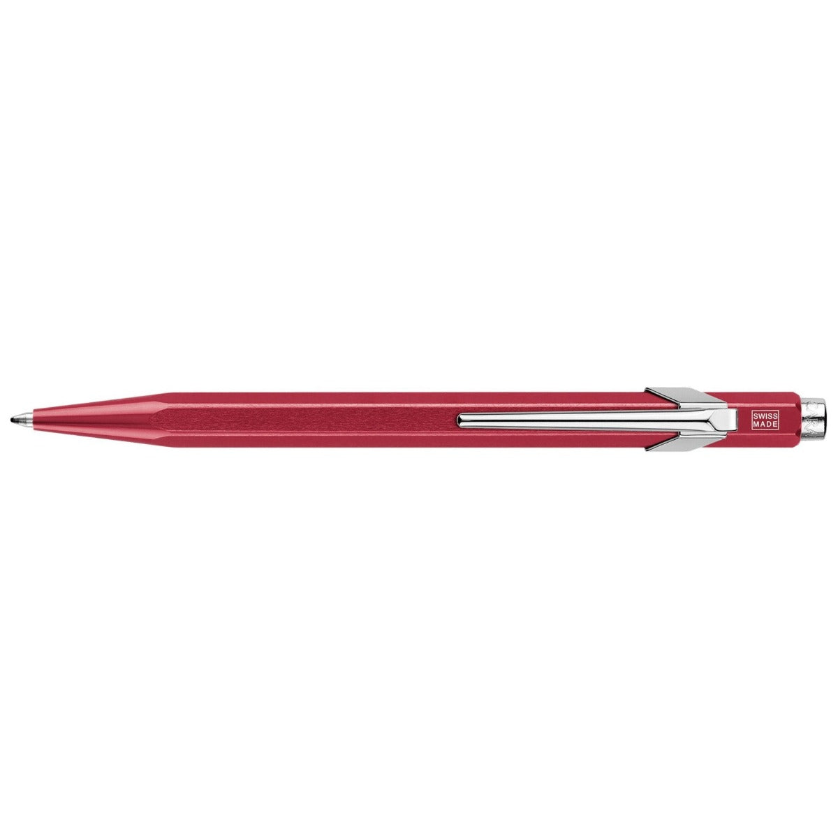 Caran D'ache Metal Ballpoint Pen, Red-Bespoke Designs