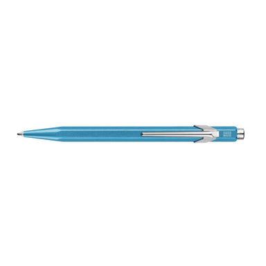 Caran D'ache Metal Ballpoint Pen, Turquoise-Bespoke Designs