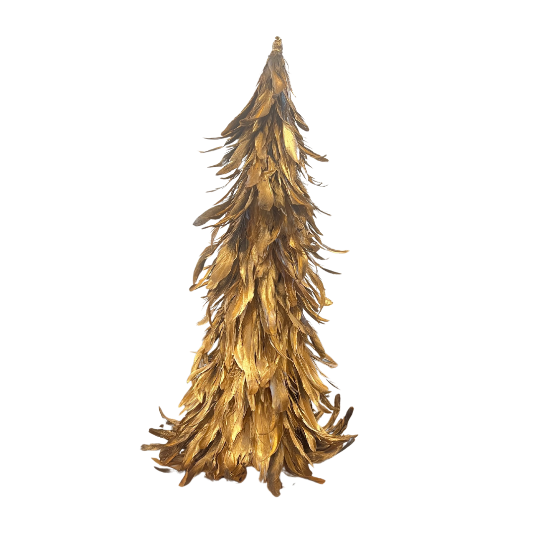 Feathered Decorative Cone Tree-Bespoke Designs