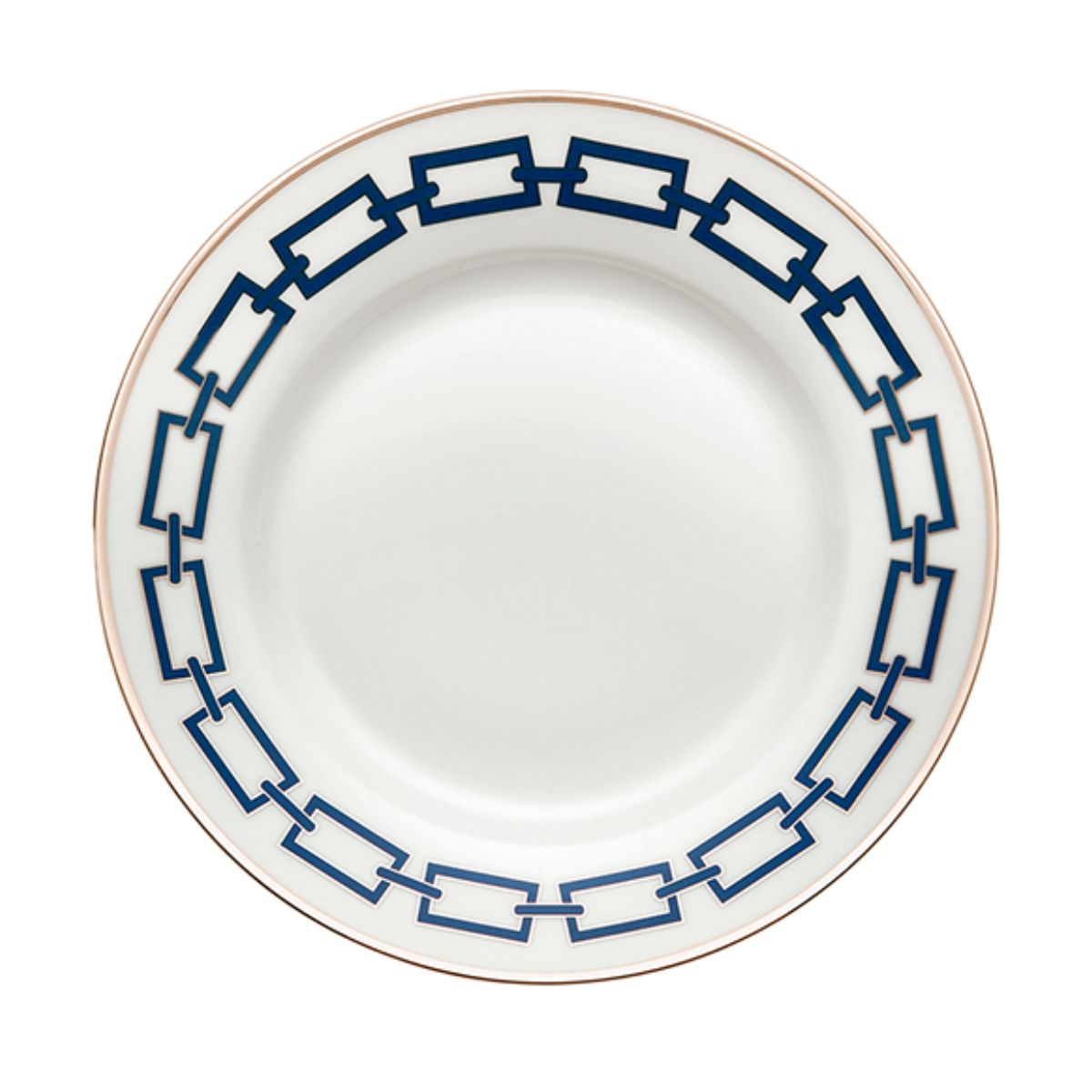 Ginori Blue Catene Impero Dinner Plate-Bespoke Designs