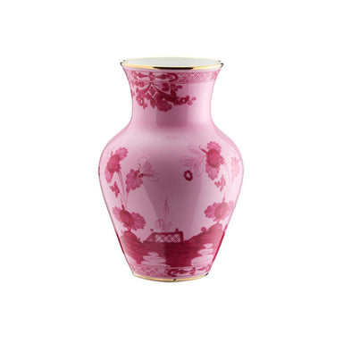 Ginori Oriente Italiano Porpora Ming Vase, Small-Bespoke Designs