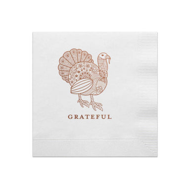 Grateful Cocktail Napkin Pack-Bespoke Designs