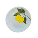 Hand-painted Ceramic Dinner Plate, Lemons on Stem-Bespoke Designs