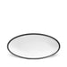 L'objet Soie Tressee Platinum Small Oval Platter-Bespoke Designs