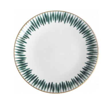 Marie Daâge Allee De Cyprès 3 Coupe Dinner Plate, Vert Flamboyant-Bespoke Designs