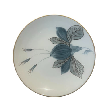 Marie Daâge Jardins D'Udaipur GM1 Coupe Dessert Plate, Opaline Iris-Bespoke Designs