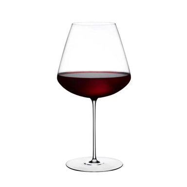Nude Glass Stem Zero Vertigo Elegant Red Wine Glass-Bespoke Designs