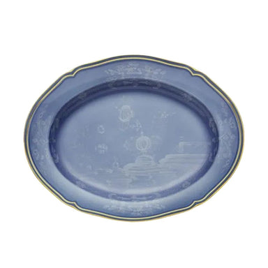 Oriente Italiano, Pervinca, 13" Oval Platter-Bespoke Designs