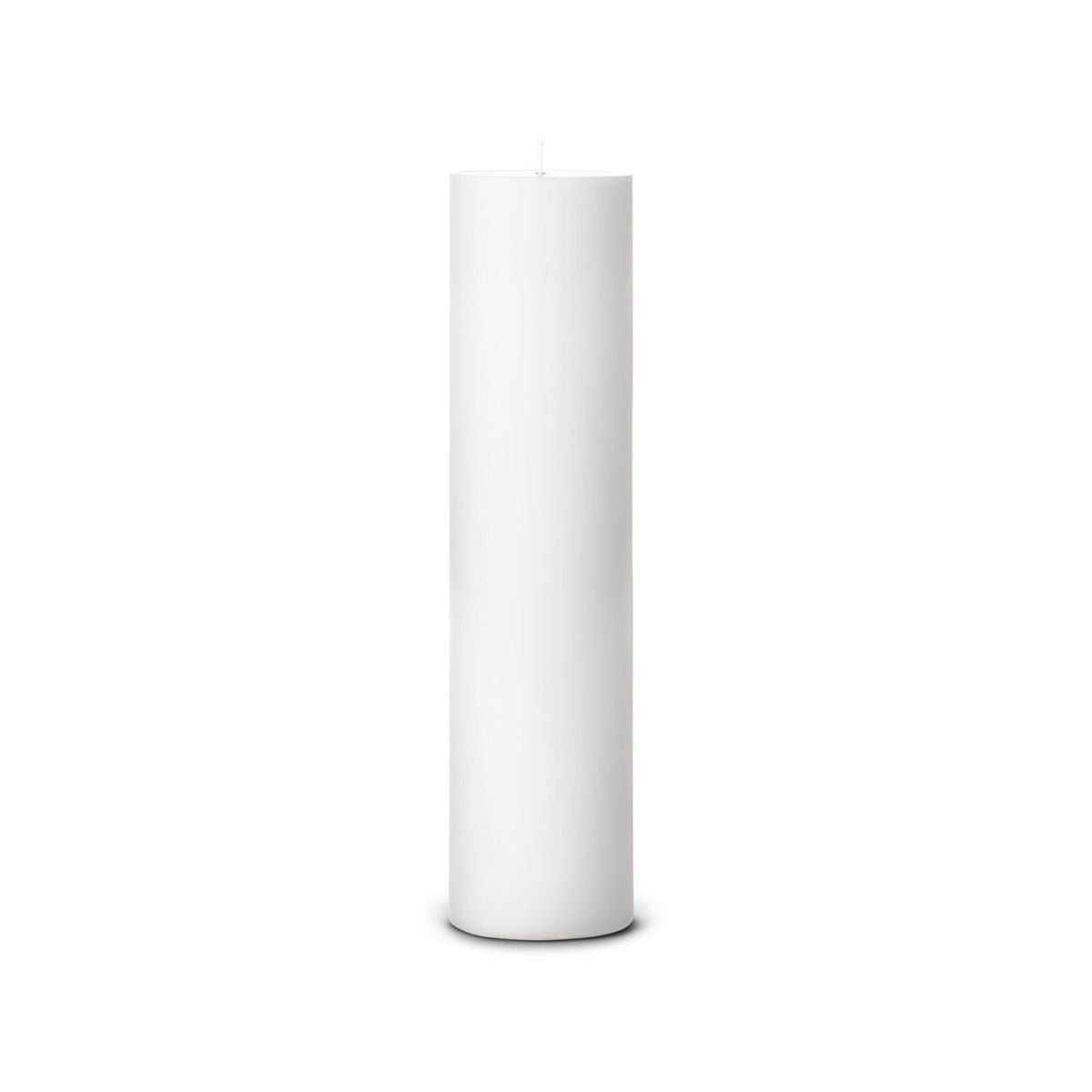 White Pillar Candle, Tall & Skinny-Bespoke Designs