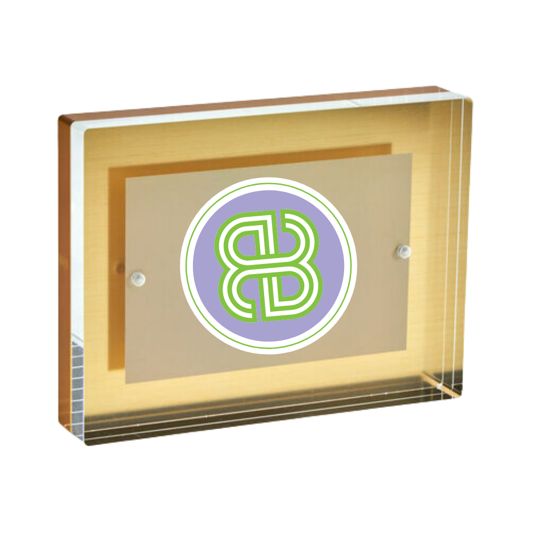 Acrylic Block Frame, Various Sizes-Bespoke Designs