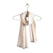 Andraab Lokut Kaaj Cashmere Shawl, Ivory-Bespoke Designs