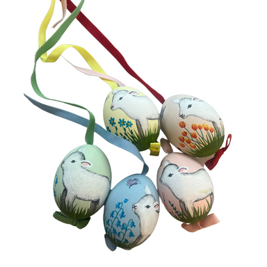 Austrian Easter Egg - Lamb in Field-Bespoke Designs