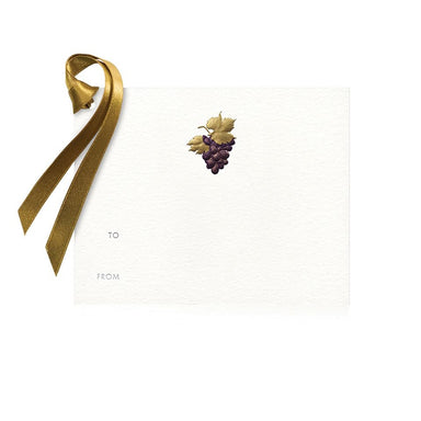 BV Gift Tag - Wine Grapes-Bespoke Designs