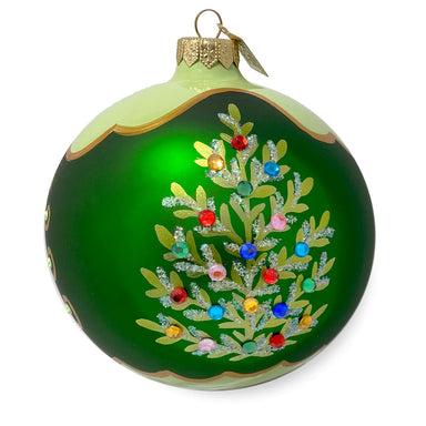 Balsam Ornament, Emerald & Celadon-Bespoke Designs