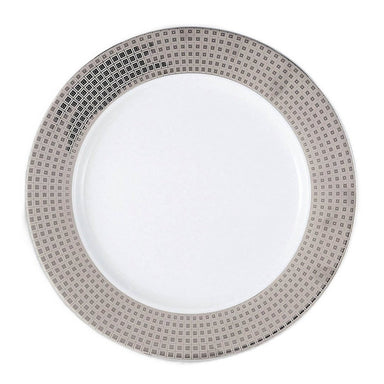Bernardaud Athèna Platinum Charger Plate-Bespoke Designs