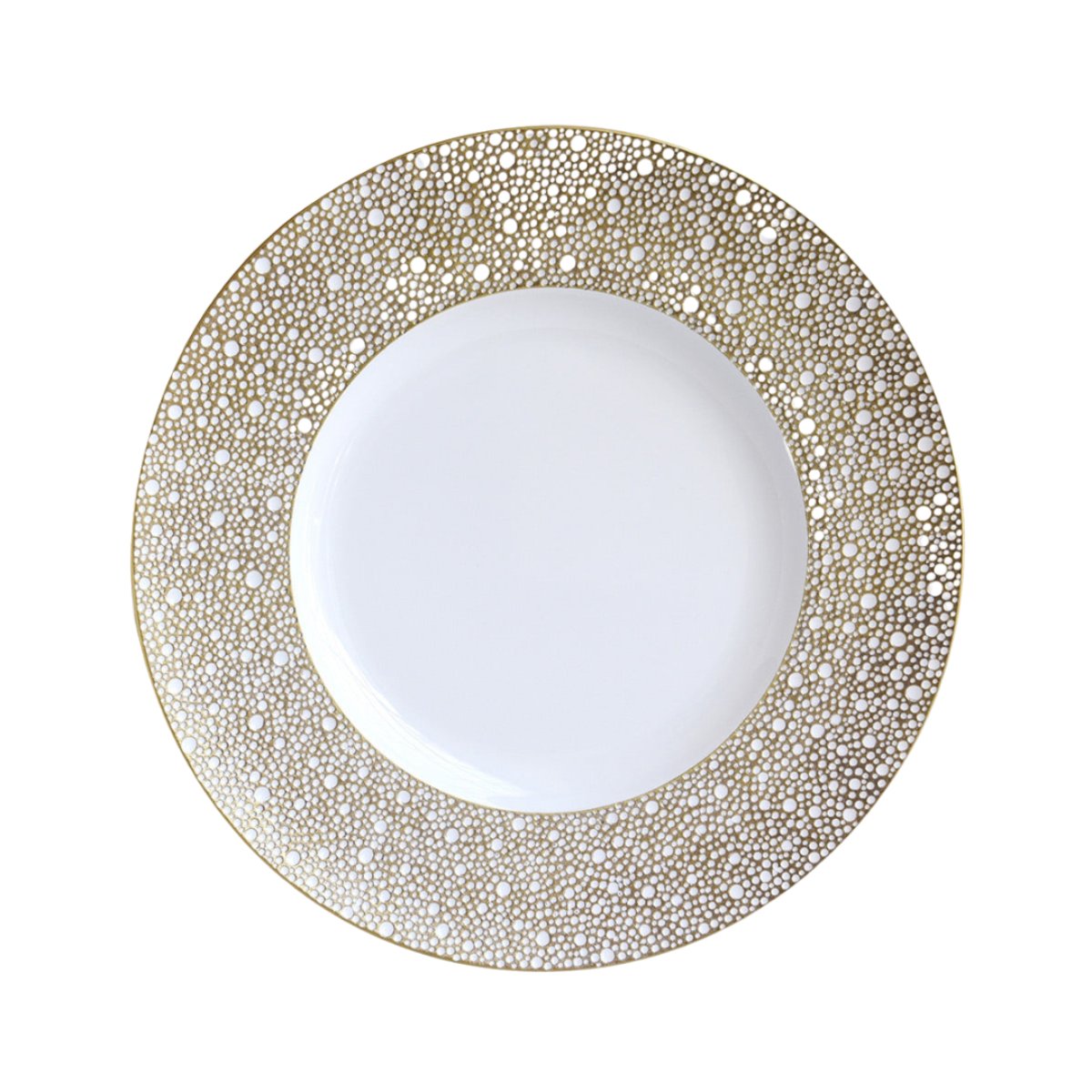 Bernardaud Ècume Mordorè Charger Plate-Bespoke Designs