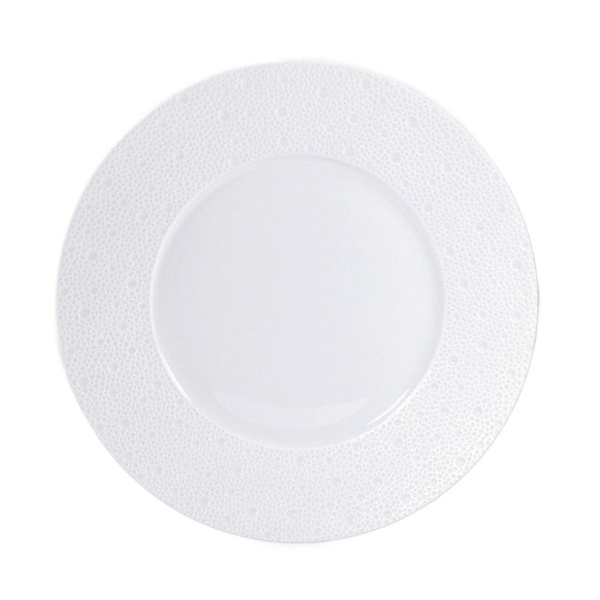 Bernardaud Ecume White Dinner Plate-Bespoke Designs