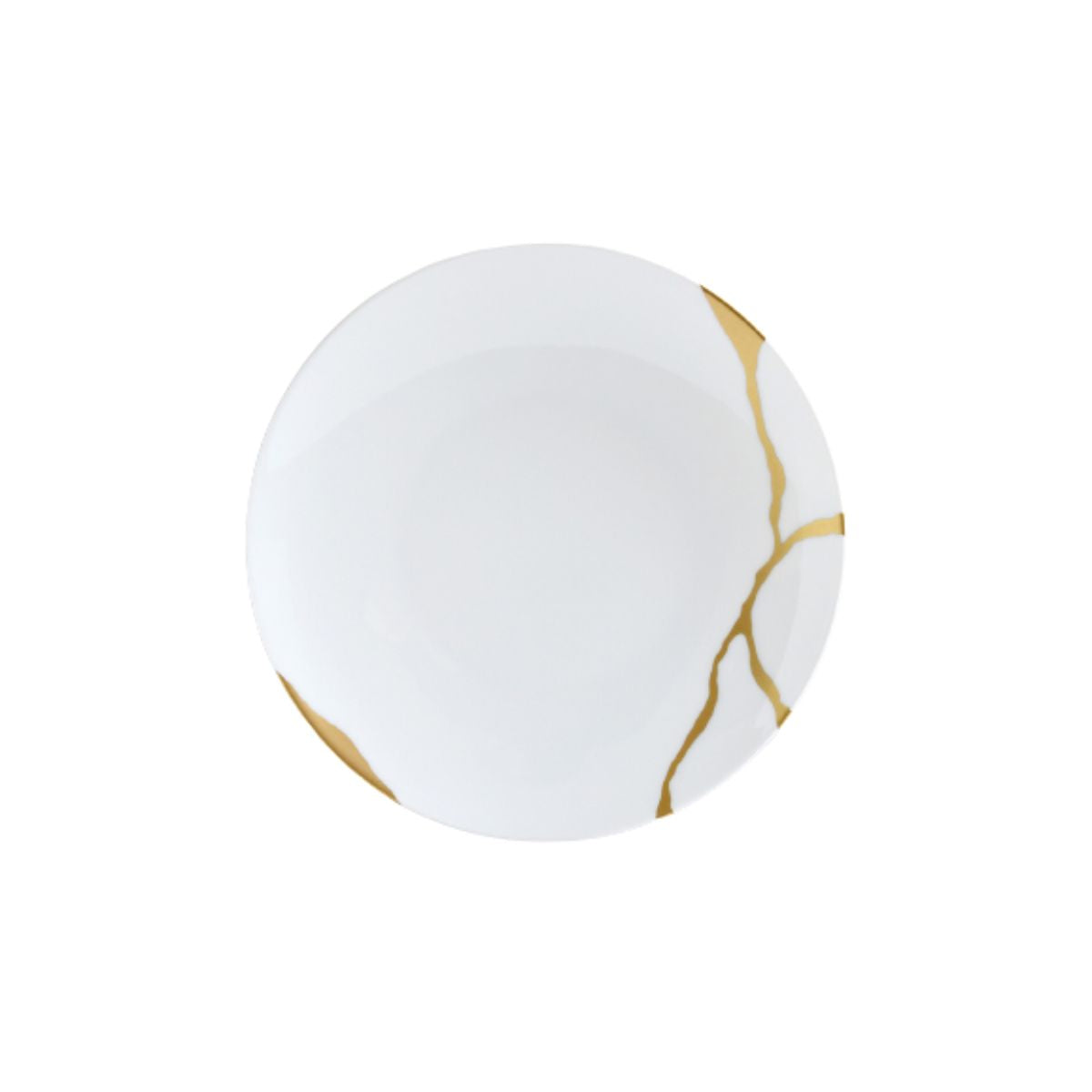 Bernardaud Kintsugi Sarkis Coupe Salad Plate-Bespoke Designs