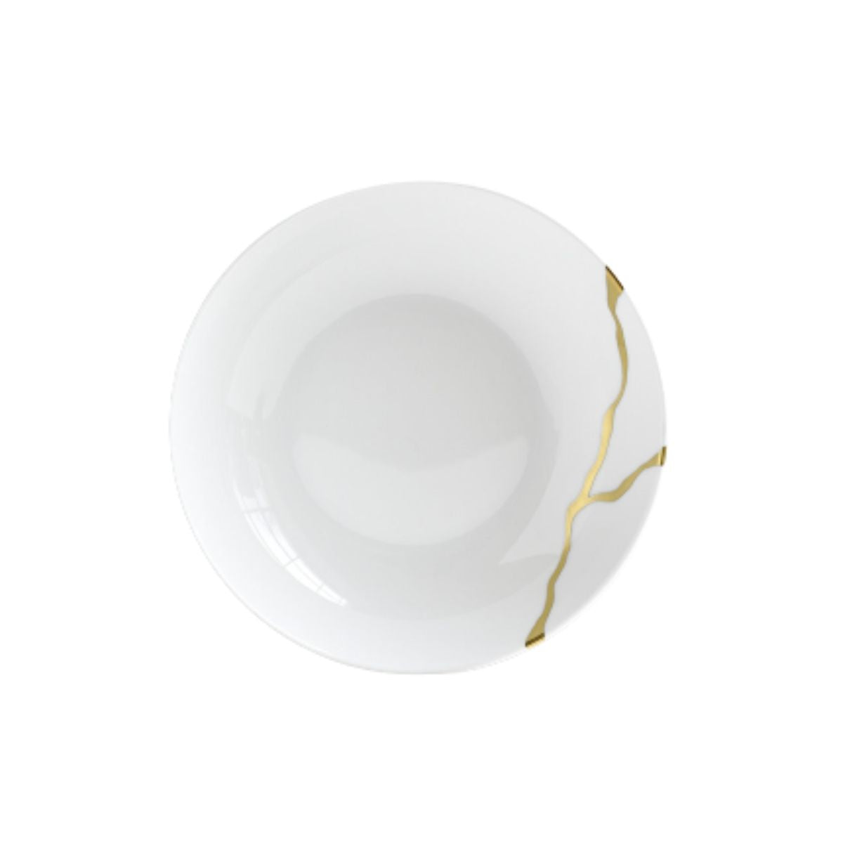 Bernardaud Kintsugi Sarkis Coupe Soup Plate-Bespoke Designs