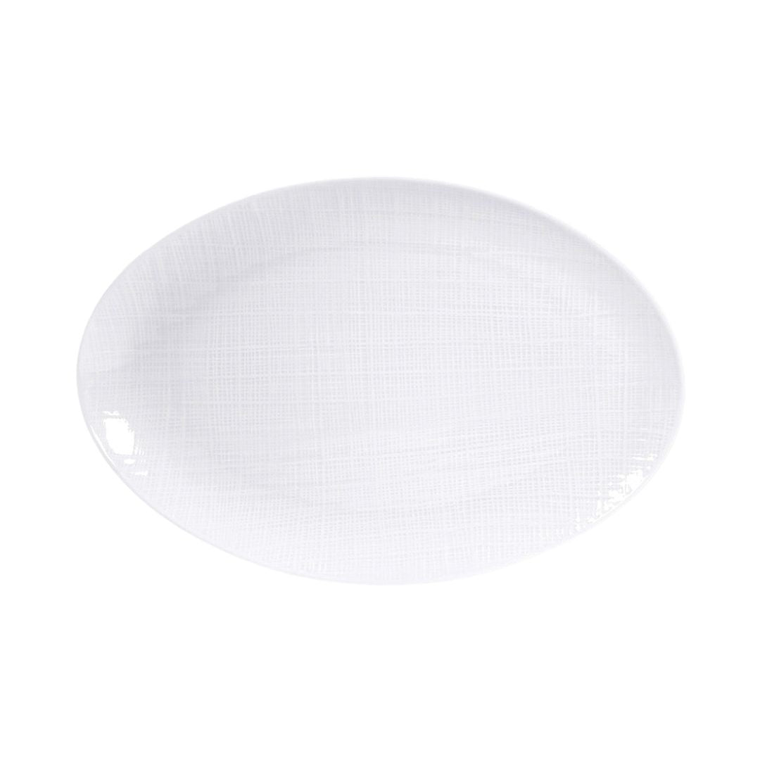 Bernardaud Organza Oval 15" Platter-Bespoke Designs