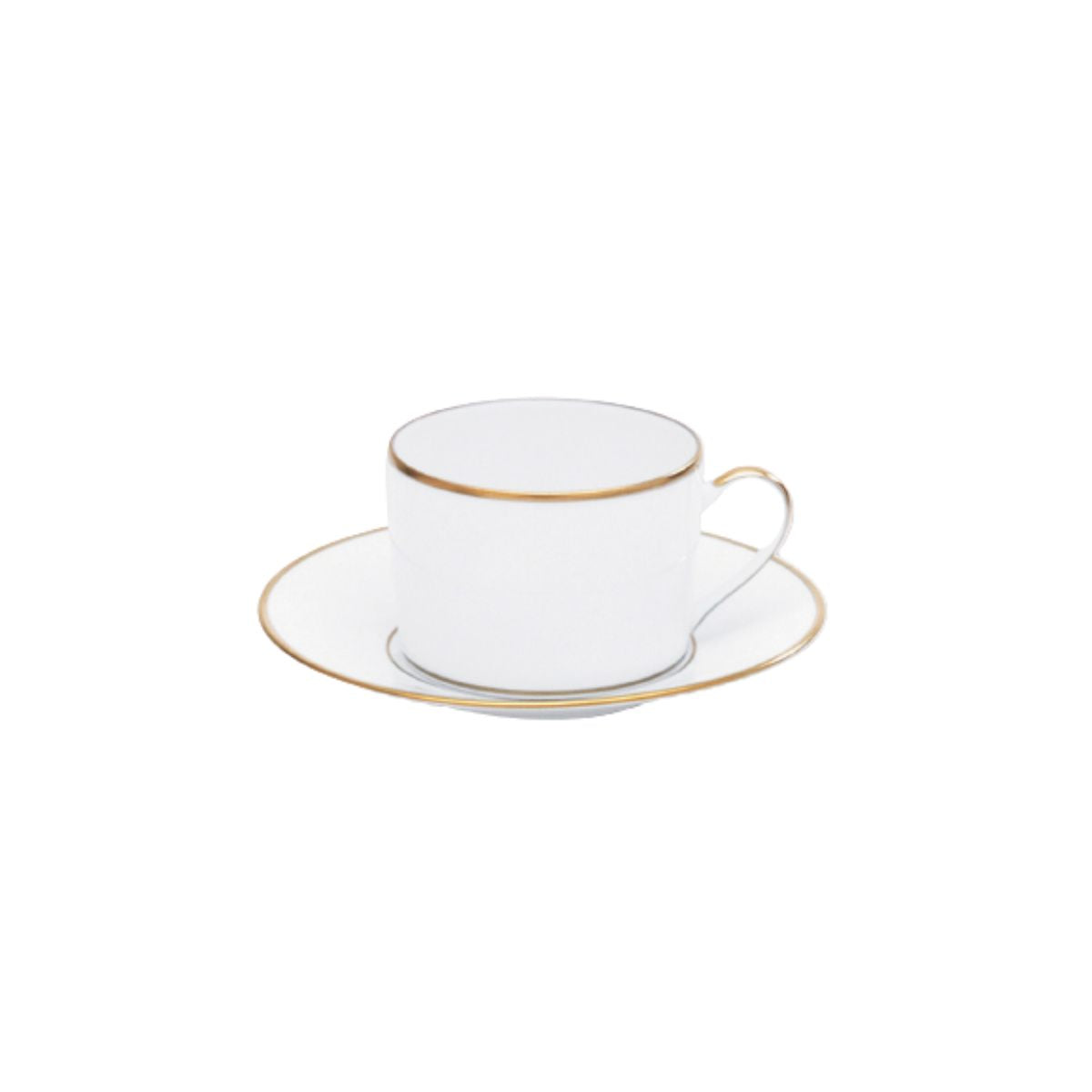 Bernardaud Palmyre Tea Cup & Saucer-Bespoke Designs
