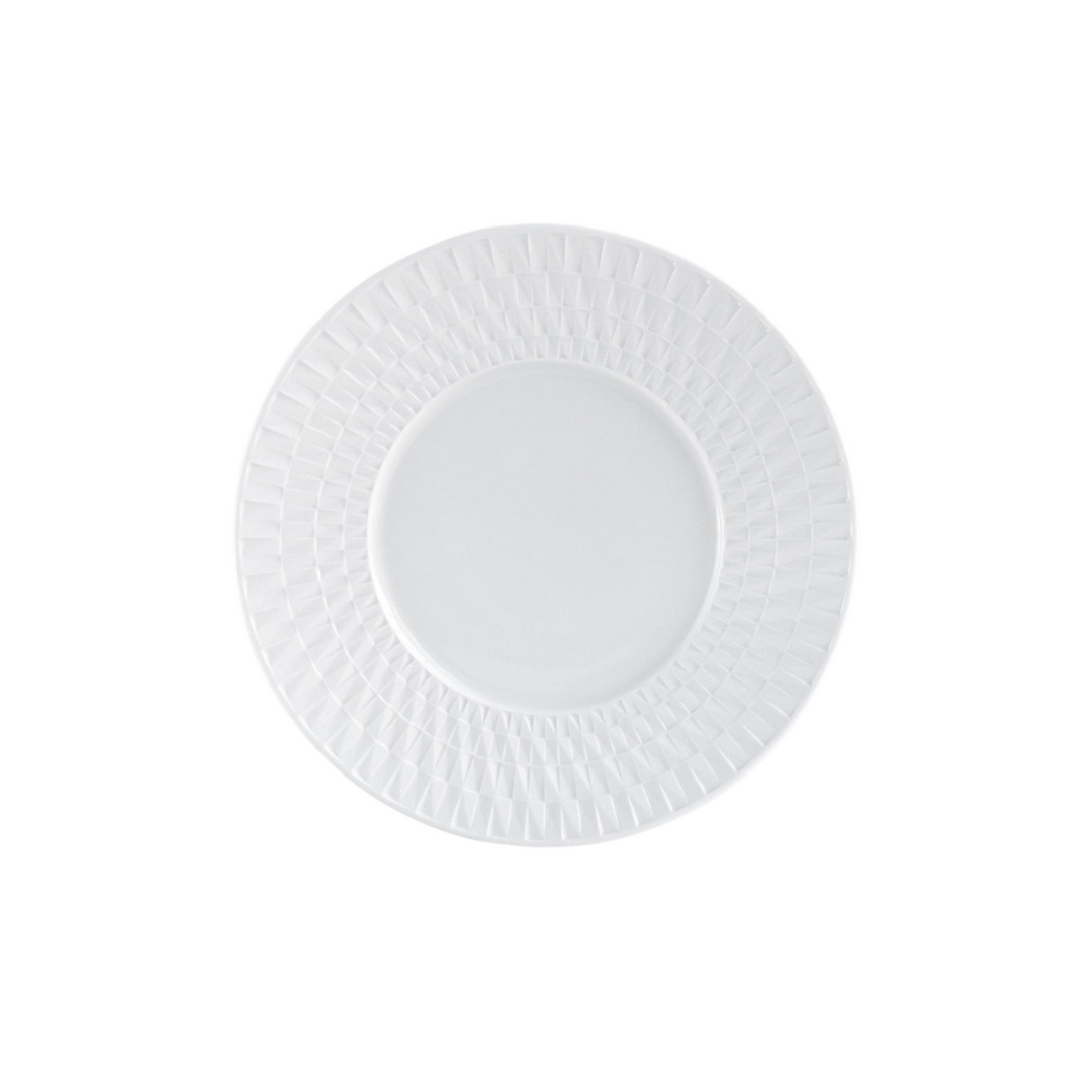 Bernardaud Twist White Bread & Butter Plate-Bespoke Designs