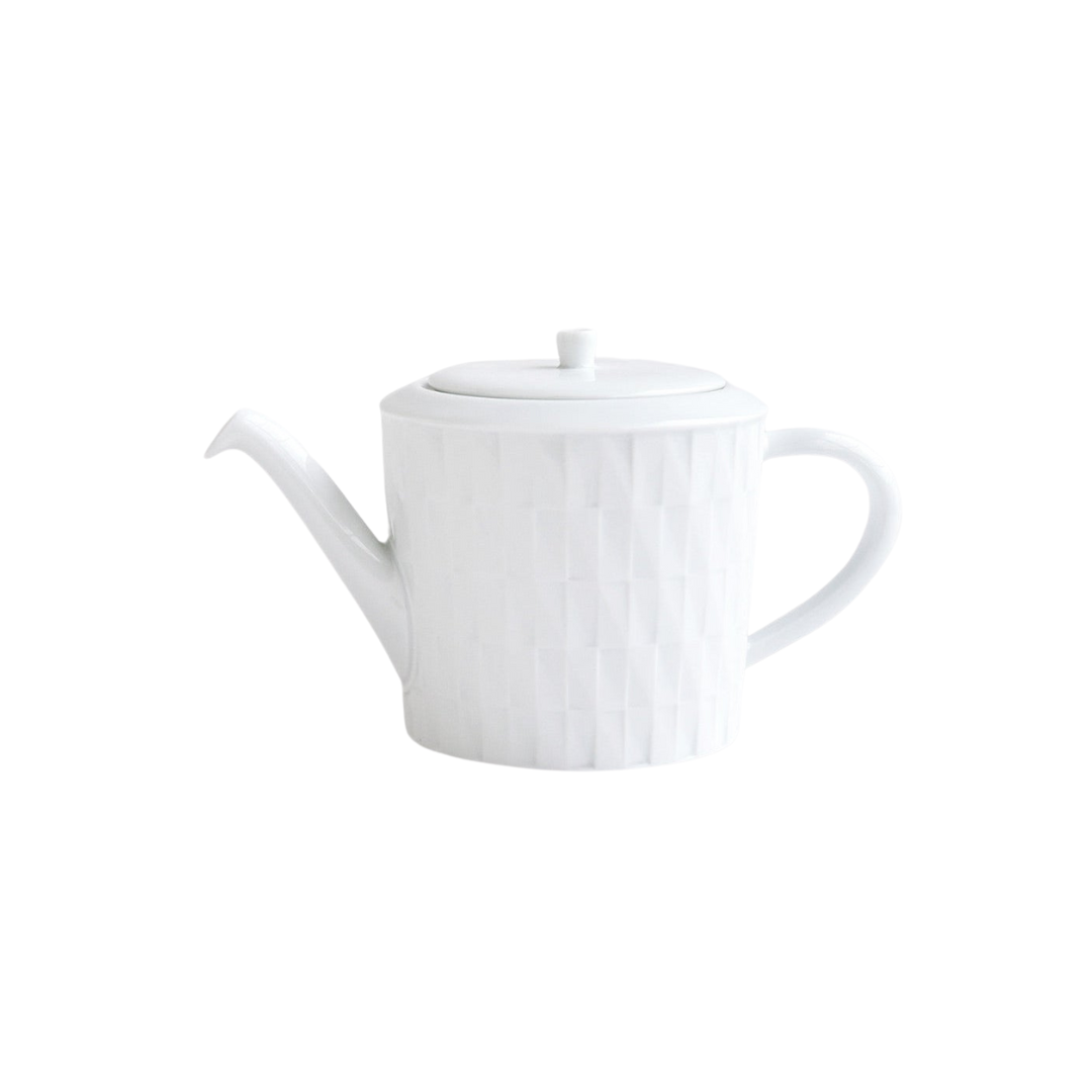 Bernardaud Twist White Coffee/Tea Pot-Bespoke Designs